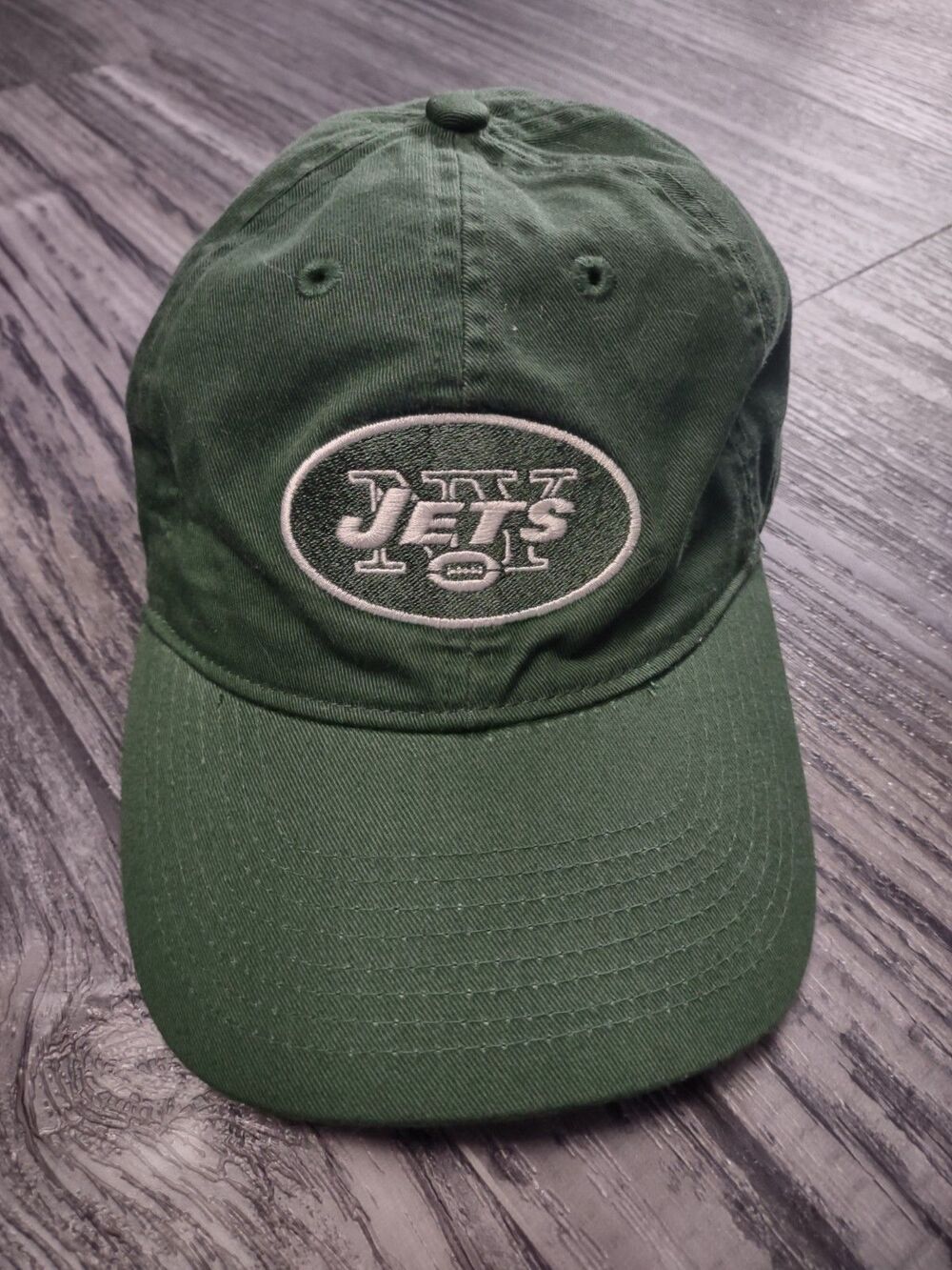 New York Jets NFL Team Apparel Adjustable Hat Cap Season Ticket Holder Green